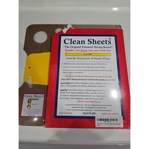 Clean Sheets - CLN-CS100 Superior Mixing Pad 12x12 - 100 Disposable Sheets